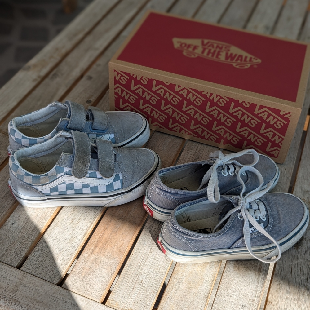 Vans Kids Shoes Bundle Size 11.5 & 12 – 2 Pairs